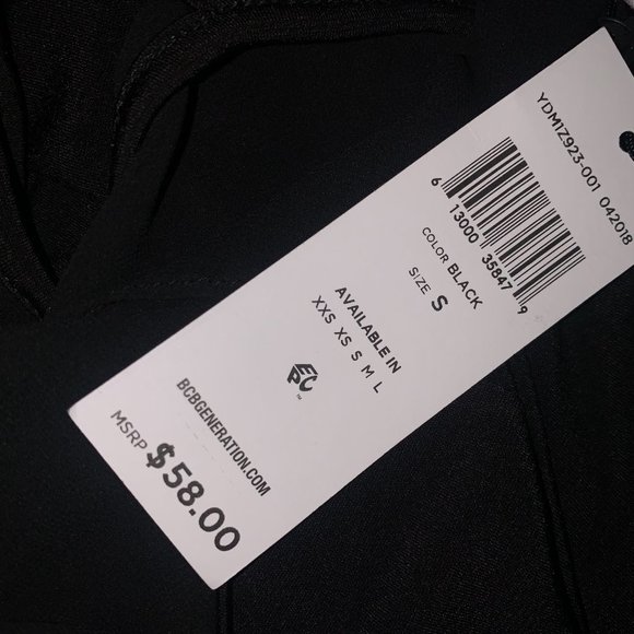 BCBGeneration Ruffle Off-Shoulder-Halter Top - Picture 4 of 4